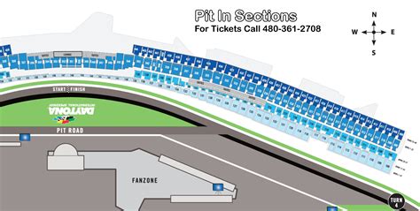 daytona international speedway seat map.